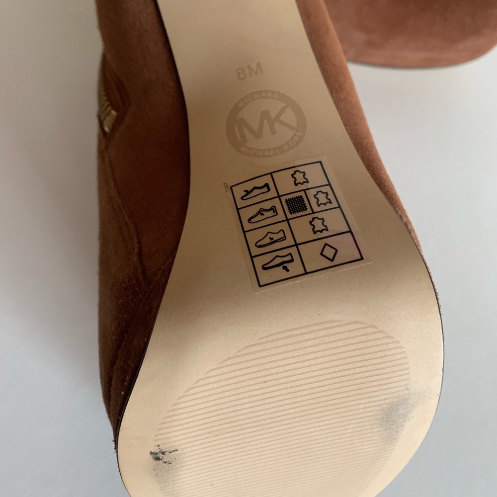 Michael Kors Haven Bootie Size 8 Camel - image 8